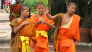 Monks at Luang Prabang