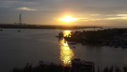 Dawn over the Mekong River