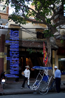 Old house in the Old Quarter of Hanoi