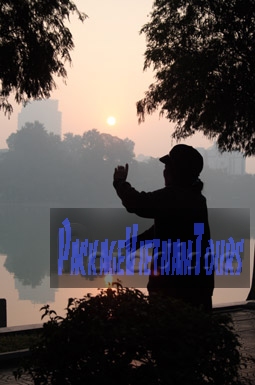 Tai Chi by the Hoan Kiem Lake