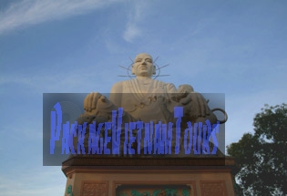 The Buddha Statue of the Tieu Son Pagoda