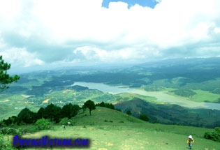 du Sommet du Mont Lang Biang Dalat Vietnam