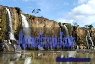 The Pongour Waterfall Dalat Vietnam