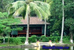 Ho Chi Minh House on stilts