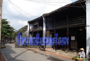 Les anciennes maisons de marchandes à Hoi An au Vietnam