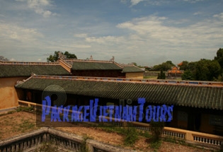 Building inside Hue Imperial Citadel