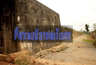 Wall of Ho Citadel in Thanh Hoa