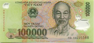 VND 100,000 Bill