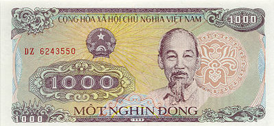 VND  1,000 bill