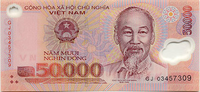 VND  50, 000 bill