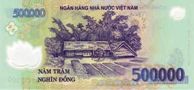 VND  500,000 Bill