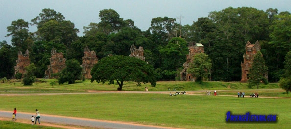 Terrace of the Elephants at Angkor