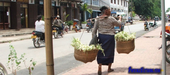 A street vendor